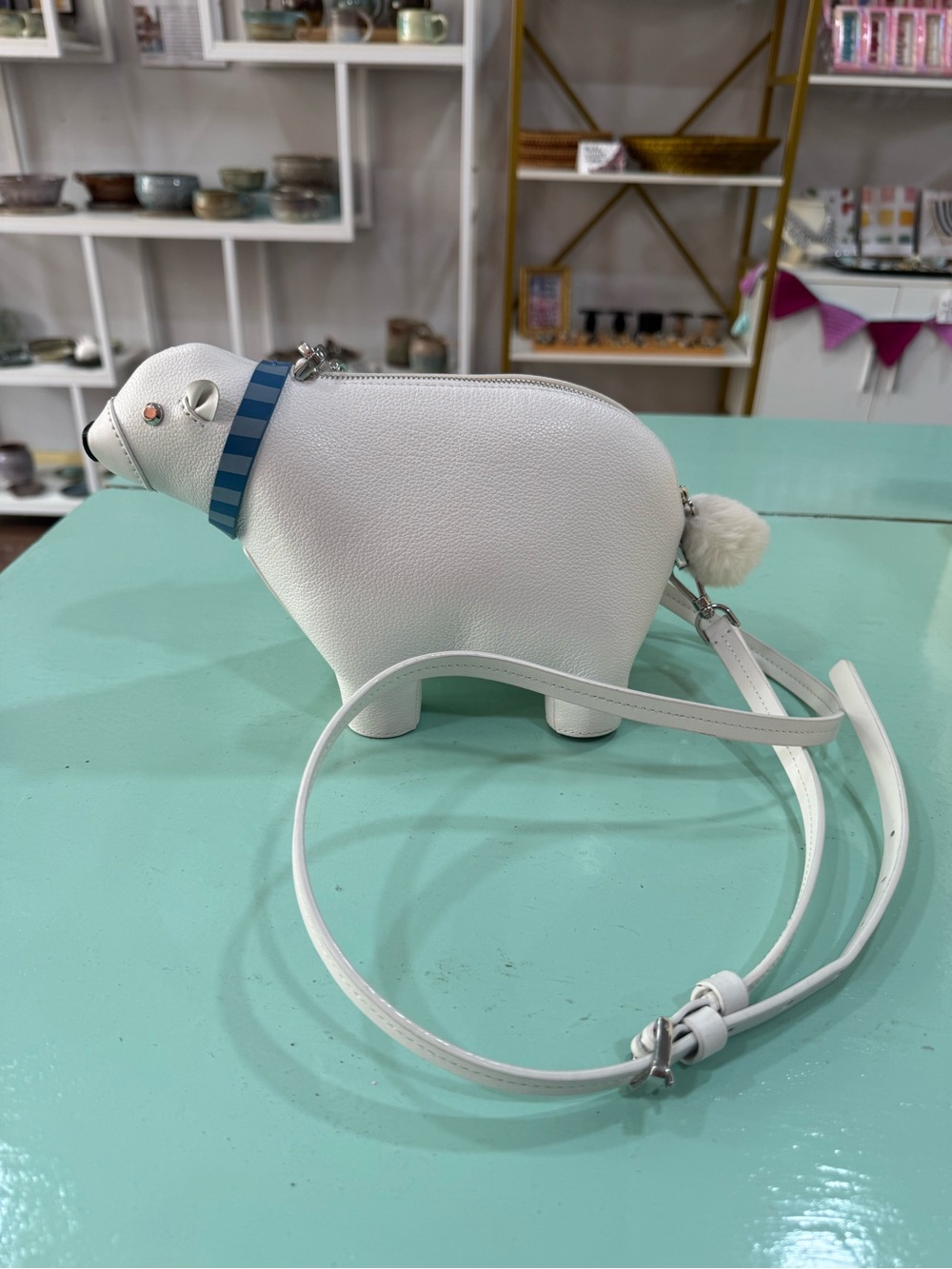 Kate Spade Arctic Friends Polar Bear Crossbody Purse